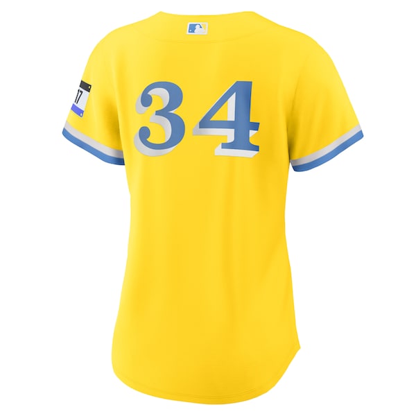 David Ortiz Boston Red Sox Nike Women's City Connect Replica Player Jersey - Gold - Image 3