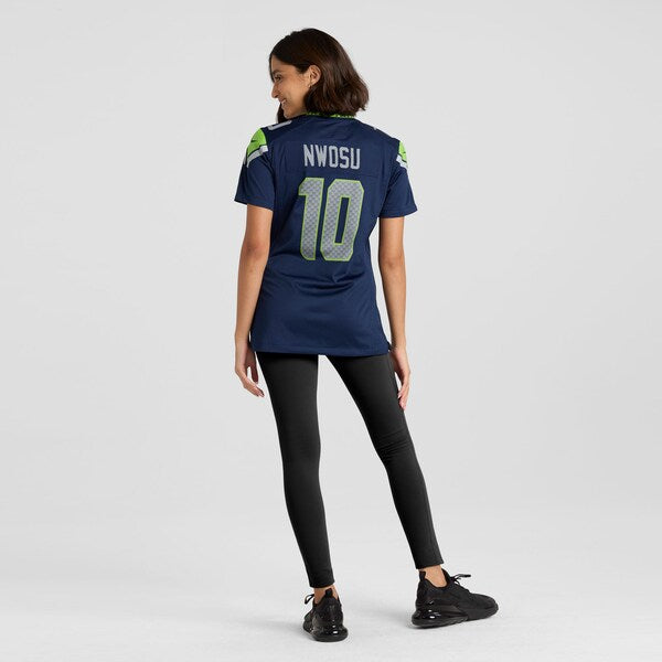 Uchenna Nwosu Seattle Seahawks Nike Women's Team Game Jersey - College Navy - Image 5