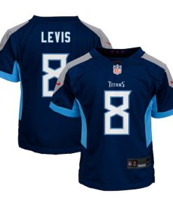 Will Levis Tennessee Titans Nike Preschool Game Jersey - Navy/Light Blue