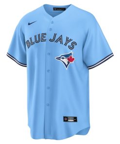 Alternative view of Bo Bichette Toronto Blue Jays Nike Alternate Replica Player Name Jersey - Powder Blue