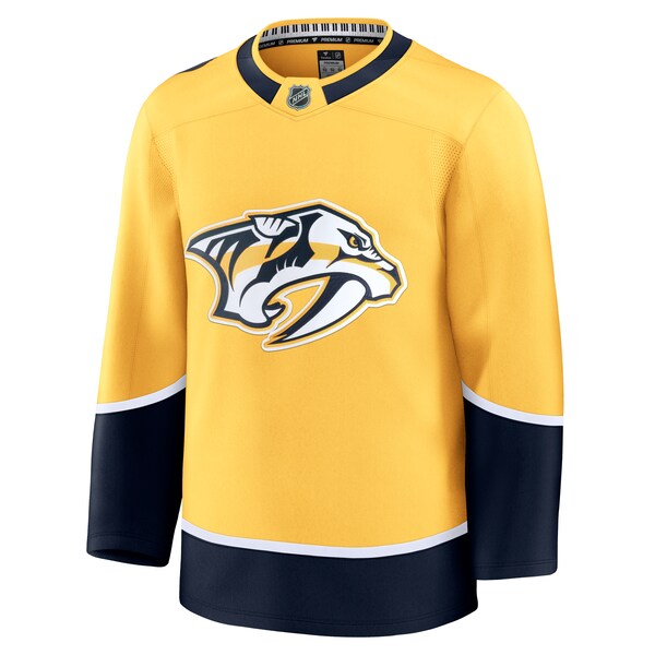 Nashville Predators Home Premium Jersey - Yellow/White - Image 4