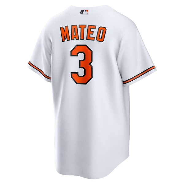 Jorge Mateo Baltimore Orioles Nike Replica Player Jersey - White - Image 3