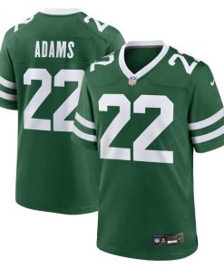 Alternative view of Tony Adams New York Jets Nike Team Game Jersey - Legacy Green