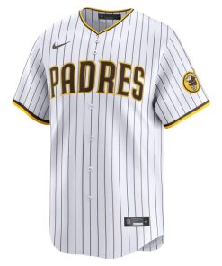Alternative view of Xander Bogaerts San Diego Padres Nike Home Limited Player Jersey - White