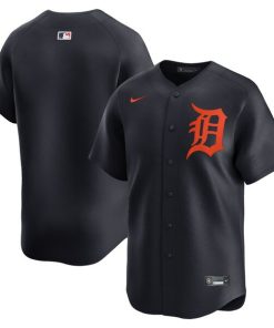Detroit Tigers Nike  Alternate Limited Jersey?¨C Navy