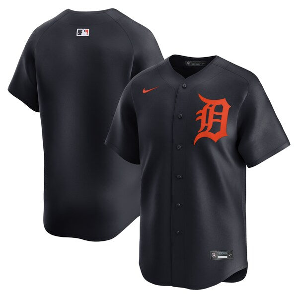 Detroit Tigers Nike Alternate Limited Jersey?ยจC Navy
