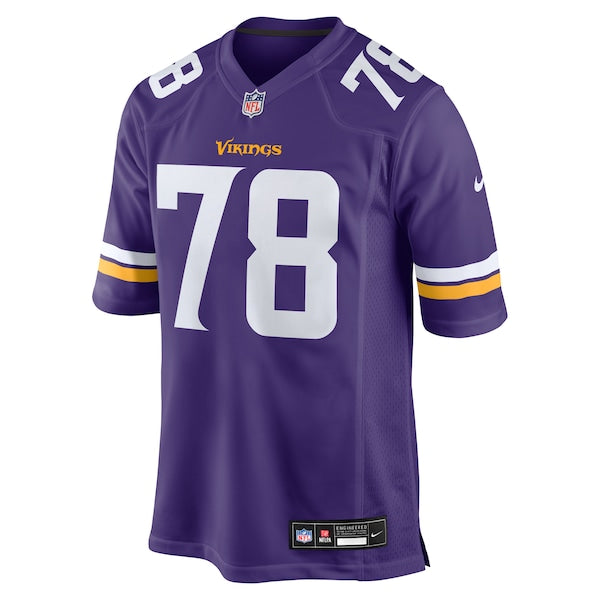 Ryan Kelly Minnesota Vikings Nike Team Game Jersey - Purple - Image 3