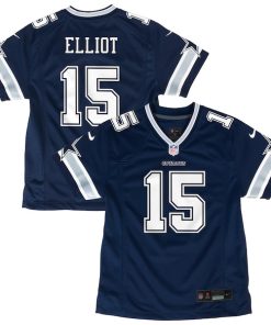 Ezekiel Elliott Dallas Cowboys Nike Youth Game Jersey - Navy