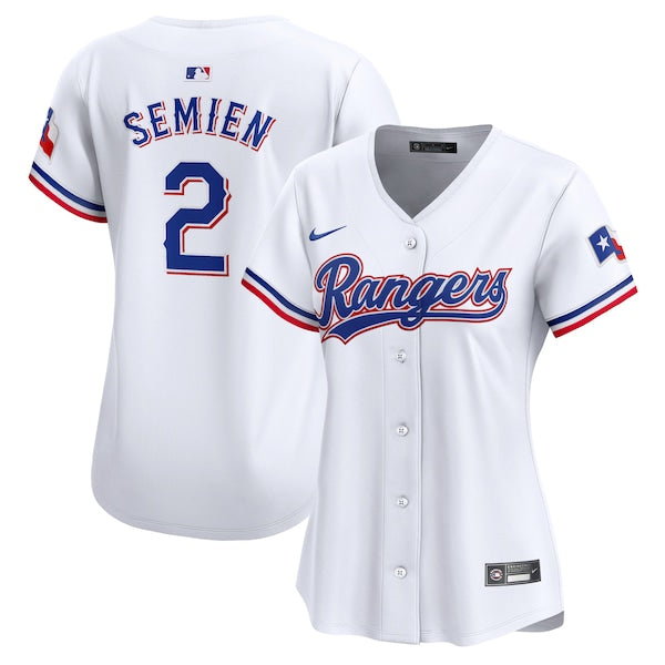 Marcus Semien Texas Rangers Nike Women's Home Limited Player Jersey - White