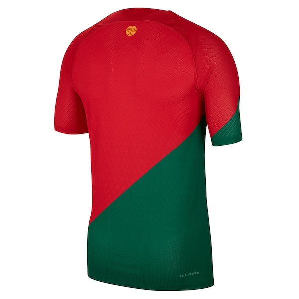 Portugal National Team Nike 2022/23 Home Vapor Match Authentic Blank Jersey - Red - Image 4