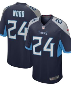 Julius Wood Tennessee Titans Nike  Game Jersey -  Navy