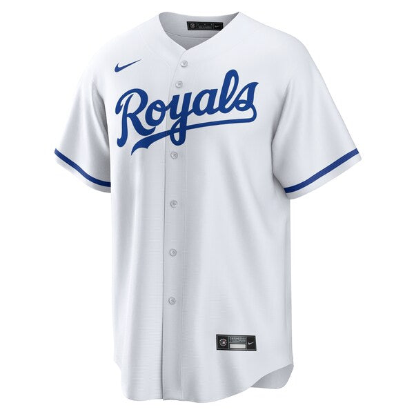 Kansas City Royals Nike #1 Dad Home Replica Jersey - White - Image 2