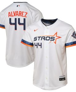 Yordan Alvarez Houston Astros Nike Youth 2025 City Connect Limited Player Jersey - White