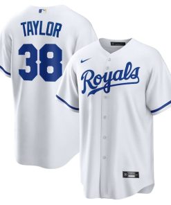 Josh Taylor Kansas City Royals Nike Home Replica Player Jersey - White