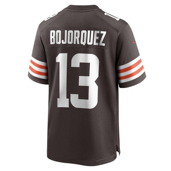 Corey Bojorquez Cleveland Browns Nike Game Jersey - Brown - Image 3