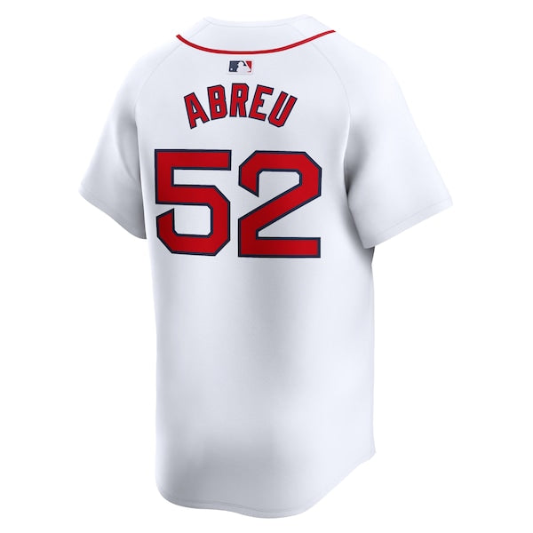 Wilyer Abreu Boston Red Sox Nike Home Limited Player Jersey - White - Image 3