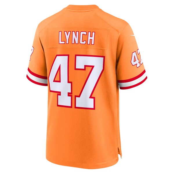 John Lynch Tampa Bay Buccaneers Nike Youth Retired Player Game Jersey - Orange - Image 3