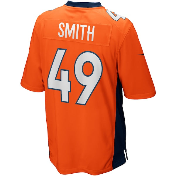 Dennis Smith Denver Broncos Nike Game Retired Player Jersey - Orange - Image 3
