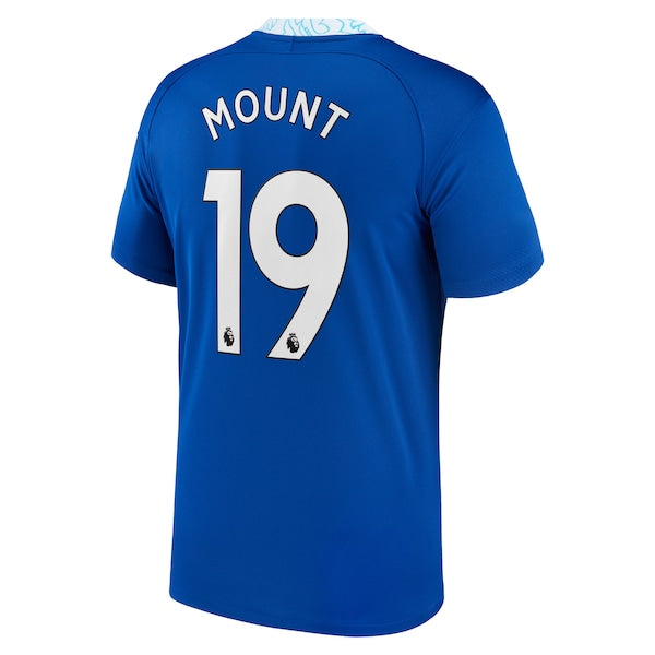 Mason Mount Chelsea Nike 2022/23 Replica Home Jersey - Blue - Image 3