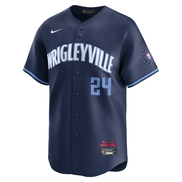 Cody Bellinger Chicago Cubs Nike City Connect Limited Player Jersey - Navy - Image 2