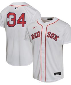 David Ortiz Boston Red Sox Nike Youth Home -Retired- Game Player Jersey - White