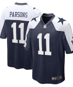 Micah Parsons Dallas Cowboys Nike Alternate Game Jersey - Navy/White