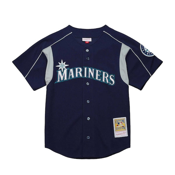 Ichiro Suzuki Seattle Mariners Cooperstown Collection Batting Practice Jersey - Navy - Image 2