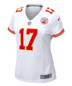 Alternative view of Mecole Hardman Kansas City Chiefs Nike Women's  Game Jersey -  White