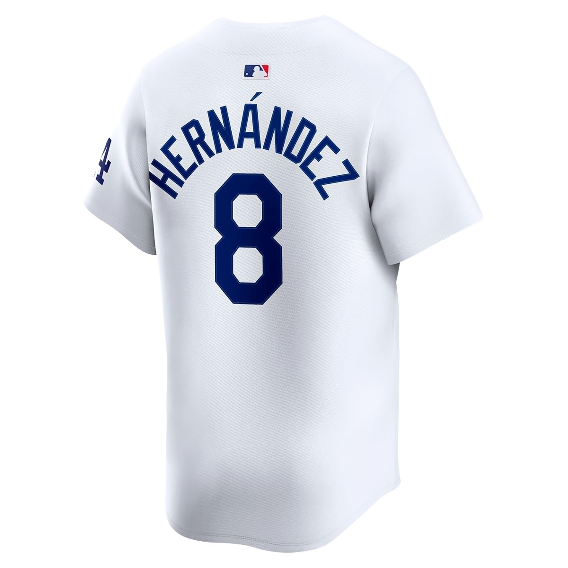 Enrique Hernandez Los Angeles Dodgers Nike Home Limited Jersey - White - Image 3