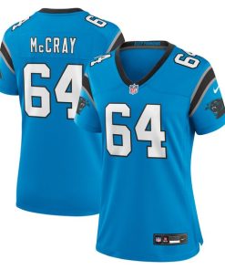 Justin McCray Carolina Panthers Nike Women's Alternate Game Jersey - Blue/Black