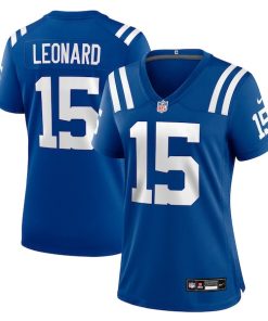 Riley Leonard Indianapolis Colts Nike Women's Team Game Jersey -  Royal