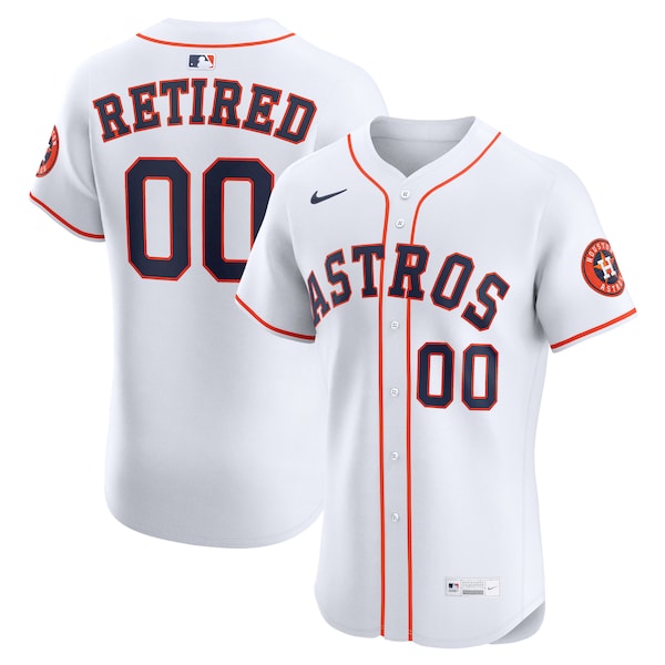 Houston Astros Nike Home Elite Pick-A-Player Retired Roster Jersey - White