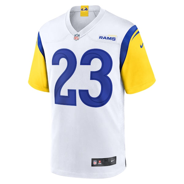 Kyren Williams Los Angeles Rams Nike Game Jersey - White/Royal - Image 3