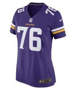 Alternative view of T.Y. McGill Jr. Minnesota Vikings Nike Women's Game Player Jersey - Purple
