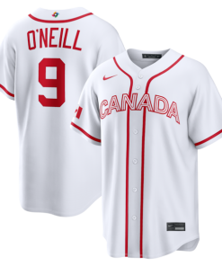 Tyler O'Neill Canada Baseball Nike 2026 World Baseball Classic Home Stadium Jersey - White