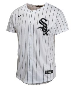 Alternative view of Luis Robert Jr. Chicago White Sox Nike Youth Home Player Game Jersey - White