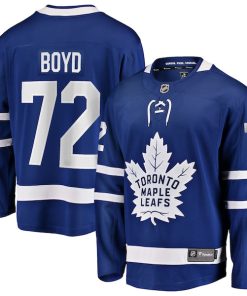 Travis Boyd Toronto Maple Leafs  Home Breakaway Jersey - Blue
