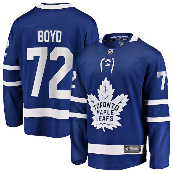 Travis Boyd Toronto Maple Leafs Home Breakaway Jersey - Blue