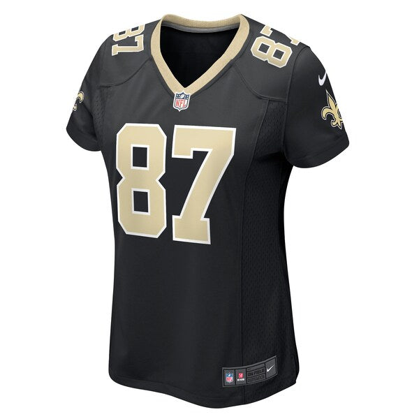 Lucas Krull New Orleans Saints Nike Women's Game Player Jersey - Black - Image 2