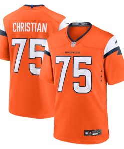 Geron Christian Denver Broncos Nike Team Game Jersey -  Orange