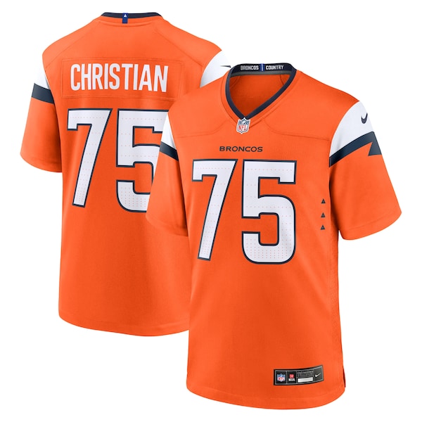 Geron Christian Denver Broncos Nike Team Game Jersey - Orange