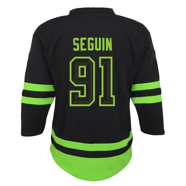 Tyler Seguin Dallas Stars Preschool 2020/21 Alternate Replica Player Jersey - Black - Image 3
