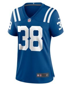 Alternative view of Pharaoh Brown Indianapolis Colts Nike Women's Game Player Jersey - Royal