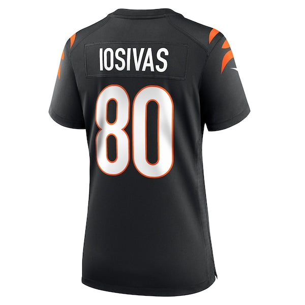 Andrei Iosivas Cincinnati Bengals Nike Women's Team Game Jersey - Black - Image 3