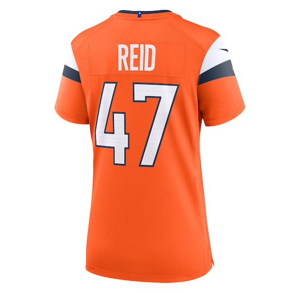 Karene Reid Denver Broncos Nike Women's Team Game Jersey - Orange - Image 3