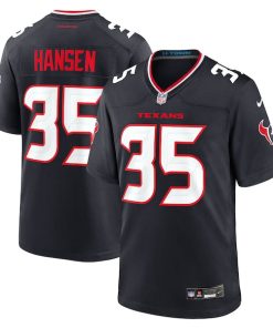 Jake Hansen Houston Texans Nike Team Game Jersey -  Navy