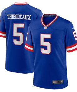 Alternative view of Kayvon Thibodeaux New York Giants Nike Classic Player Game Jersey - Royal/White