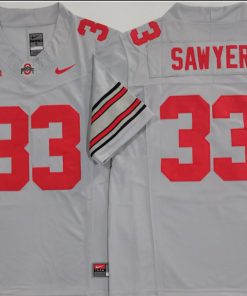 Jack Sawyer NCAA Ohio State Jack Sawyer Nike Vapor Limited Jersey