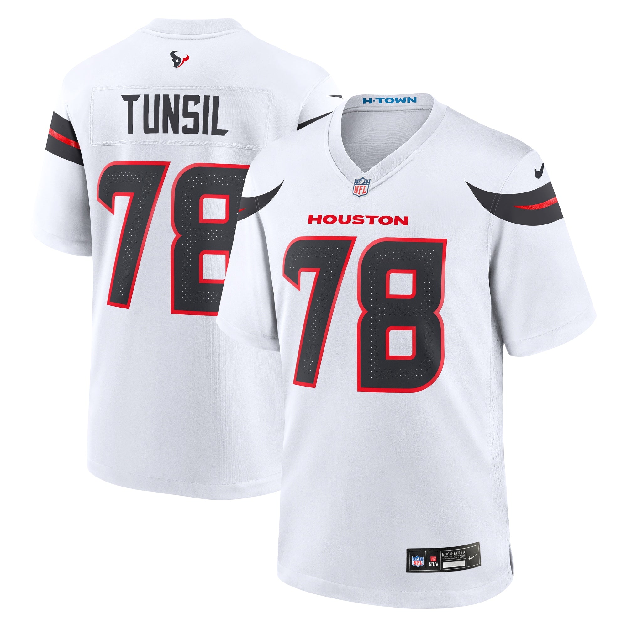 Laremy Tunsil Houston Texans Nike Alternate Game Jersey - Red/White/Navy - Image 9