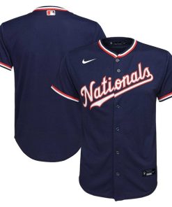 Washington Nationals Nike Youth Alternate Replica Team Jersey - Navy